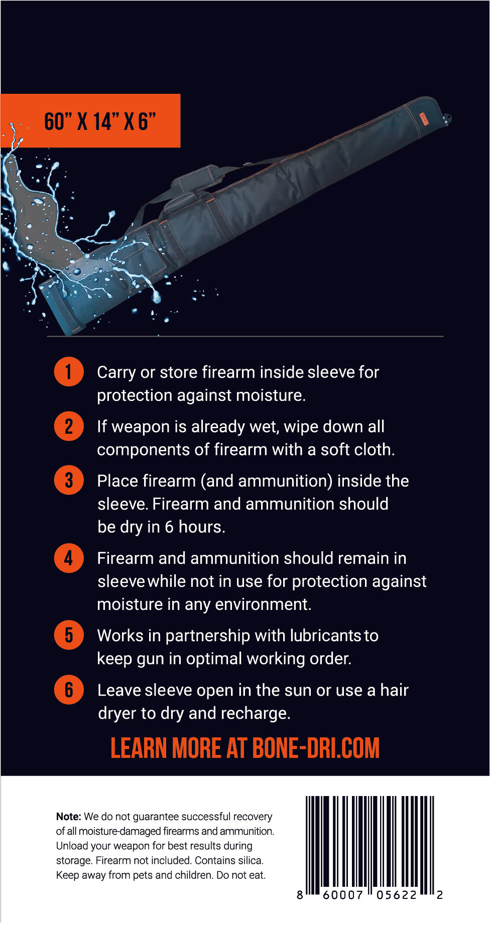 Rust-Prevention "Big Shuug" shotgun sleeve