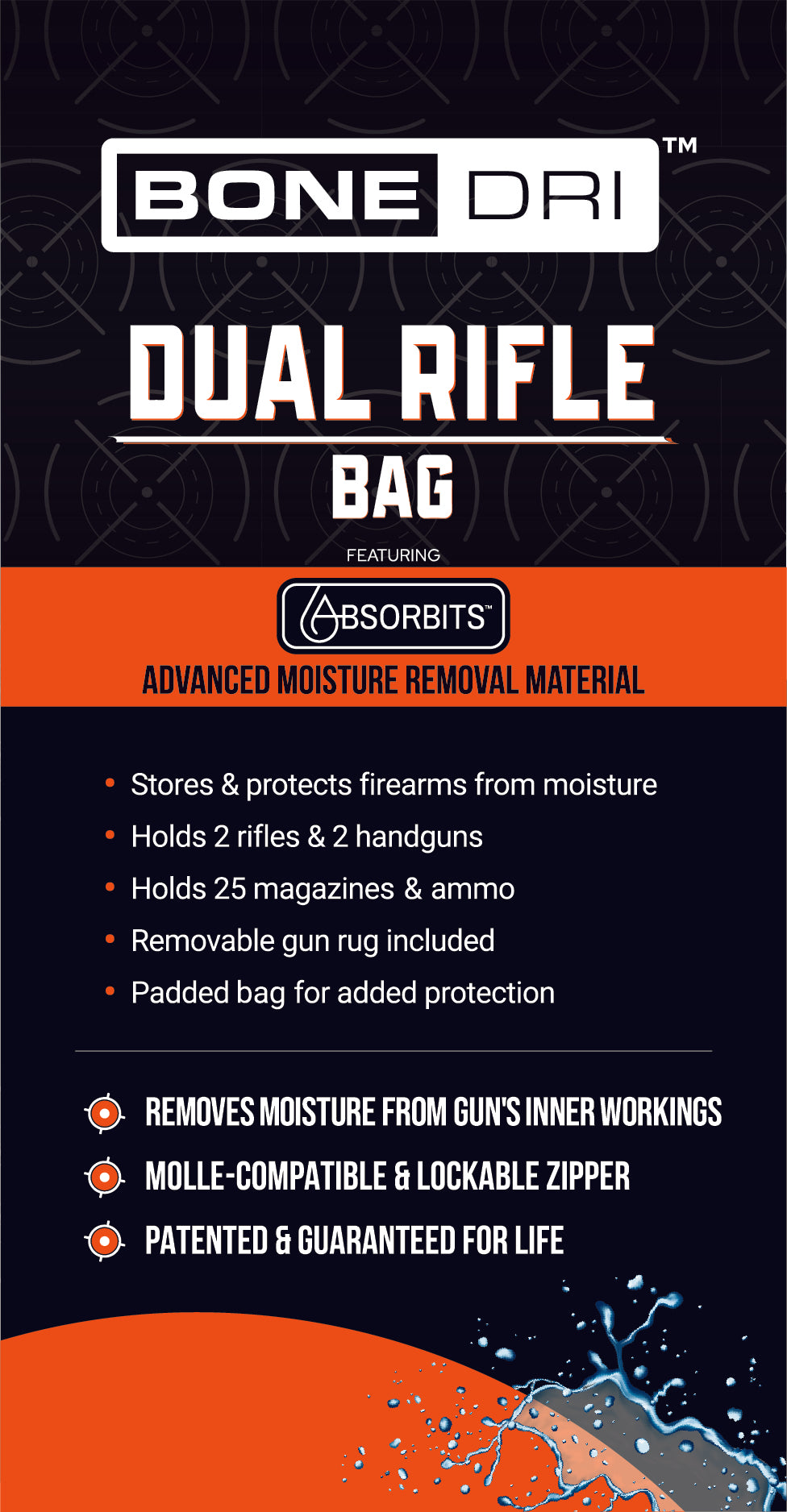 BONE-DRI™ Rust Prevention Gun Cases